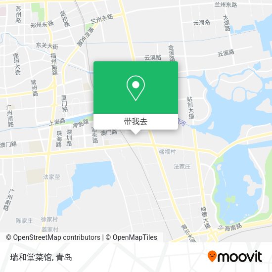 瑞和堂菜馆地图