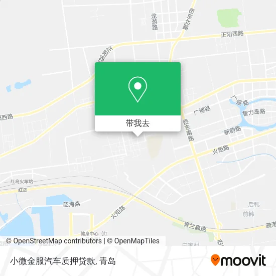 小微金服汽车质押贷款地图