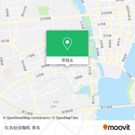 红岛创业咖啡地图