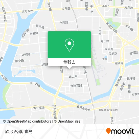 欣欣汽修地图