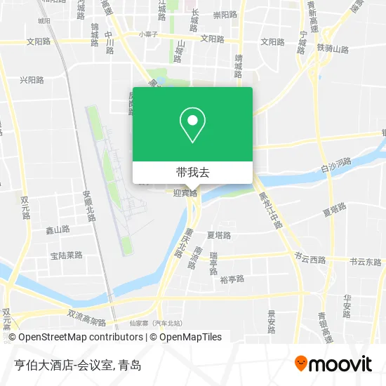 亨伯大酒店-会议室地图