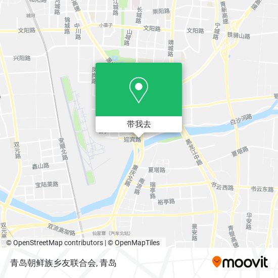 青岛朝鲜族乡友联合会地图