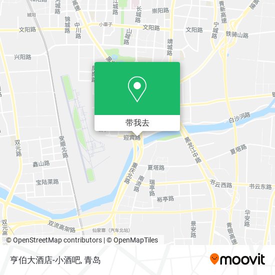 亨伯大酒店-小酒吧地图