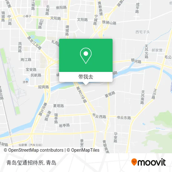 青岛玺通招待所地图
