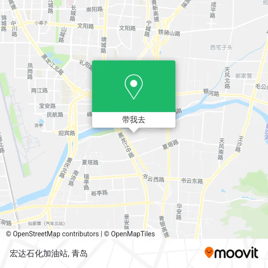 宏达石化加油站地图