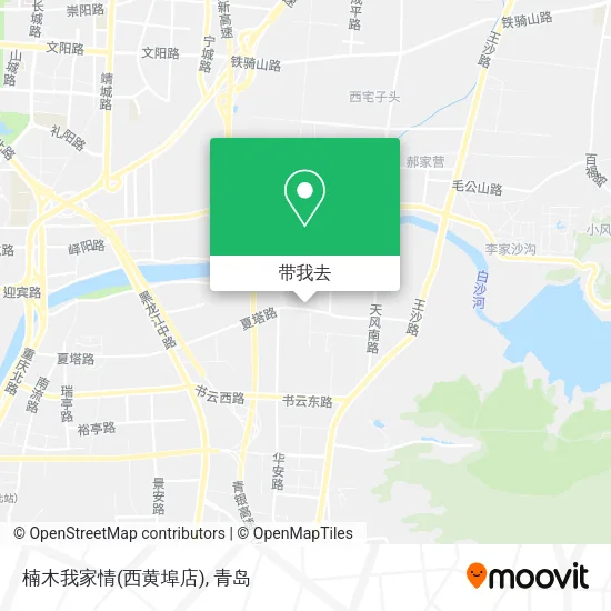 楠木我家情(西黄埠店)地图