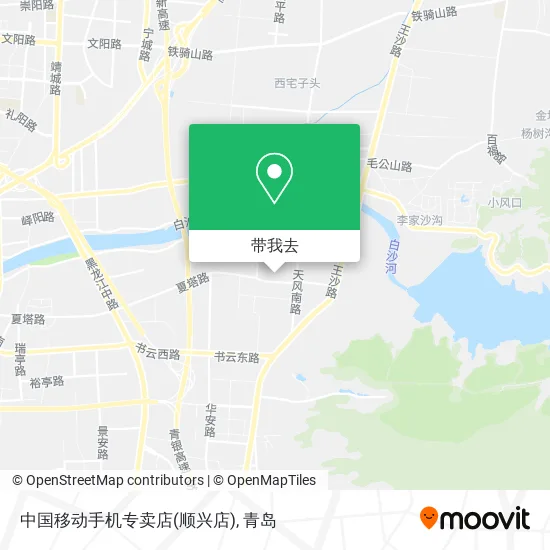 中国移动手机专卖店(顺兴店)地图