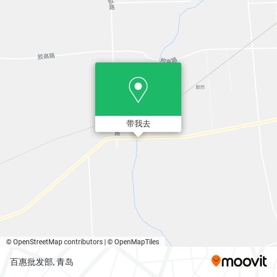 百惠批发部地图