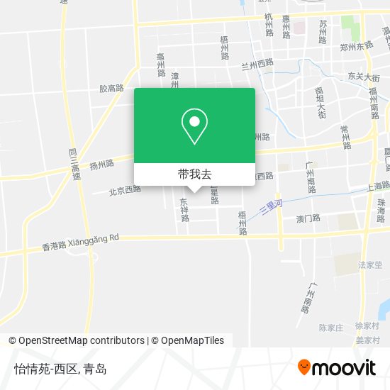 怡情苑-西区地图