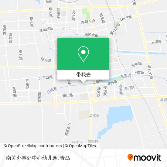 南关办事处中心幼儿园地图