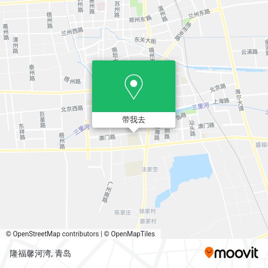 隆福馨河湾地图
