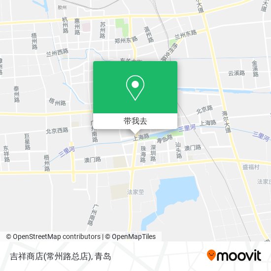 吉祥商店(常州路总店)地图