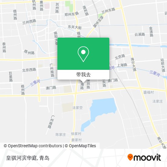 皇骐河滨华庭地图