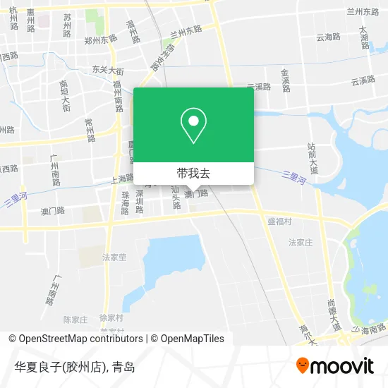 华夏良子(胶州店)地图