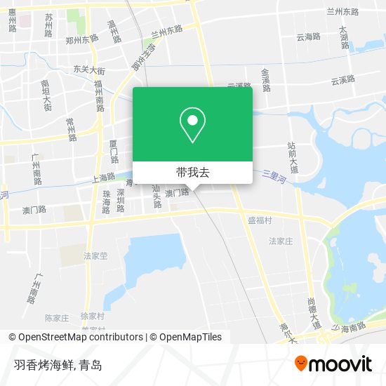 羽香烤海鲜地图