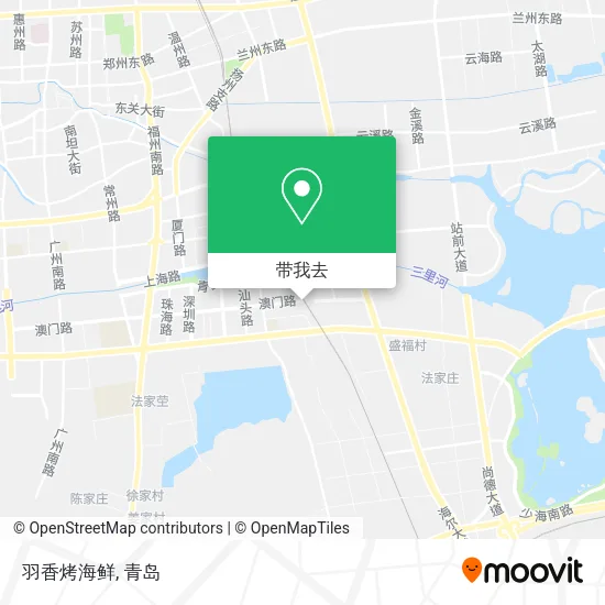 羽香烤海鲜地图