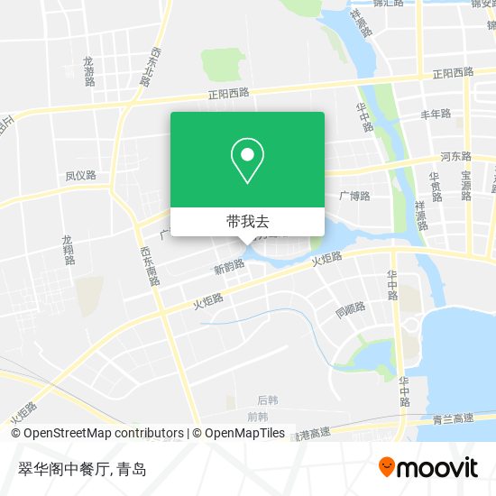 翠华阁中餐厅地图