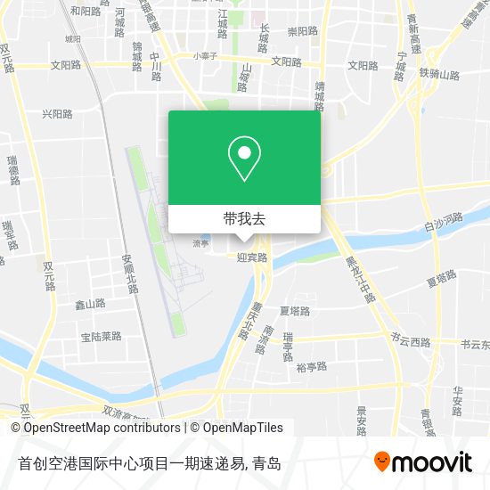 首创空港国际中心项目一期速递易地图