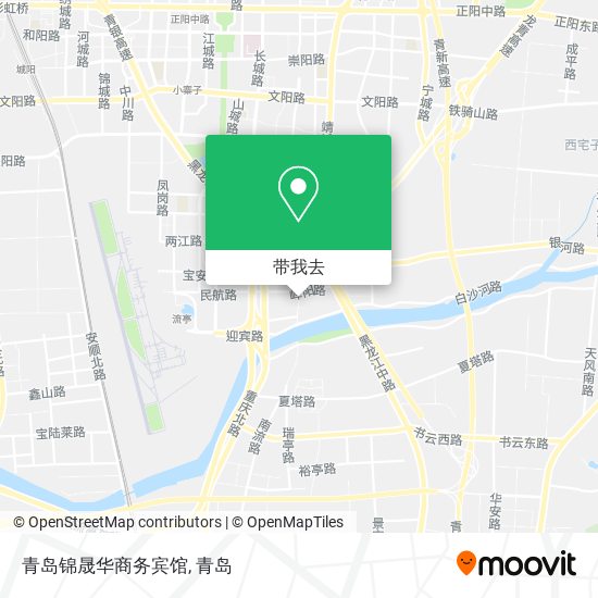 青岛锦晟华商务宾馆地图