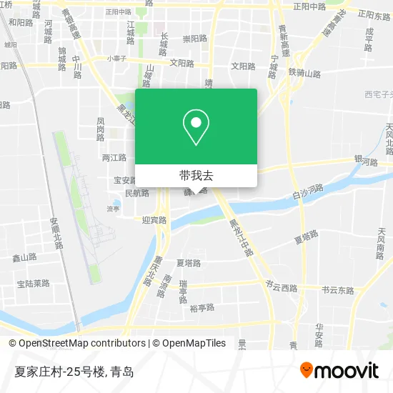 夏家庄村-25号楼地图
