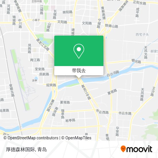 厚德森林国际地图