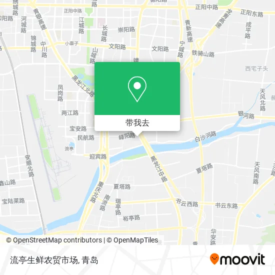 流亭生鲜农贸市场地图