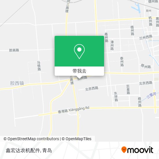 鑫宏达农机配件地图