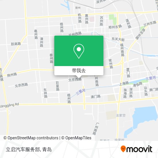 立启汽车服务部地图