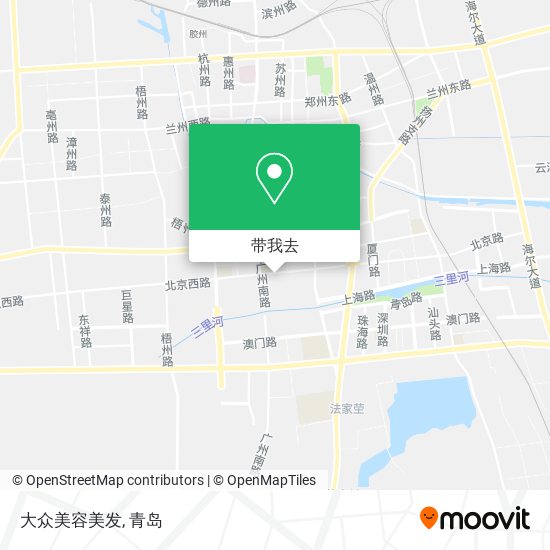 大众美容美发地图