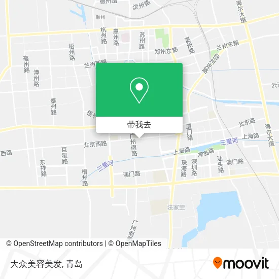 大众美容美发地图