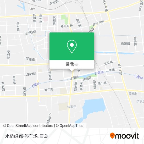 水韵绿都-停车场地图