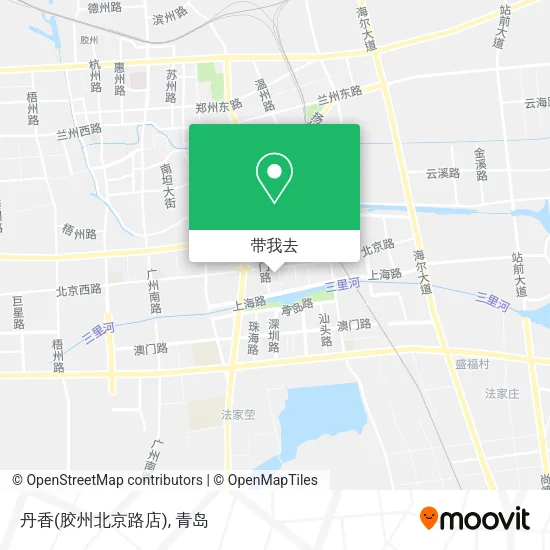丹香(胶州北京路店)地图