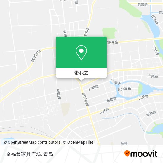 金福鑫家具广场地图