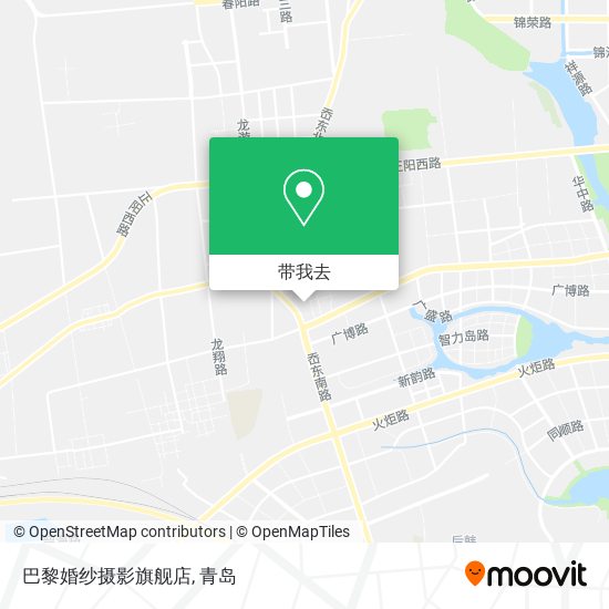 巴黎婚纱摄影旗舰店地图