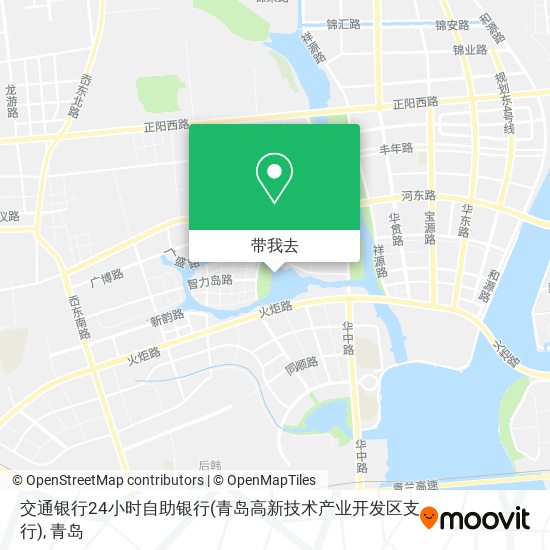 交通银行24小时自助银行(青岛高新技术产业开发区支行)地图