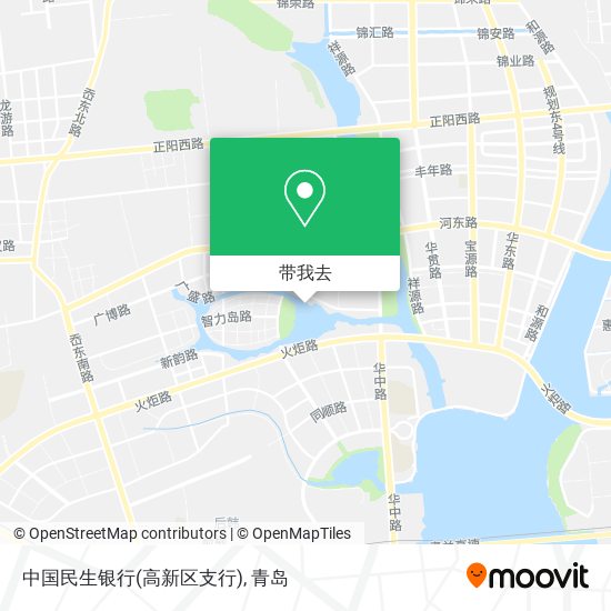 中国民生银行(高新区支行)地图