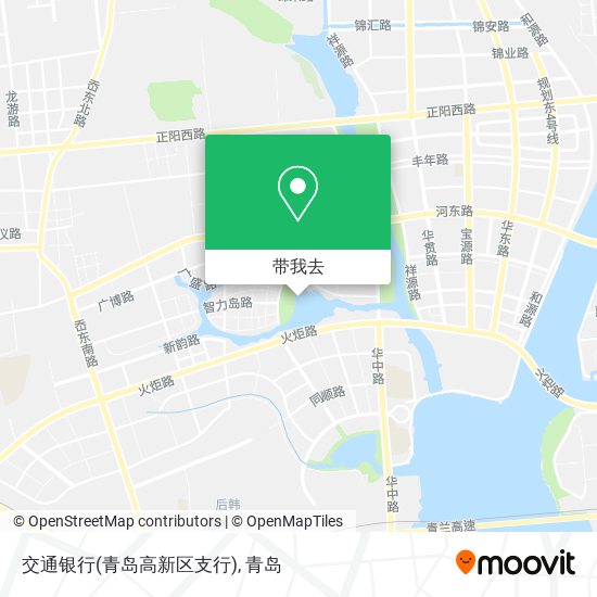 交通银行(青岛高新区支行)地图