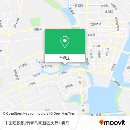中国建设银行(青岛高新区支行)地图