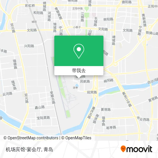 机场宾馆-宴会厅地图