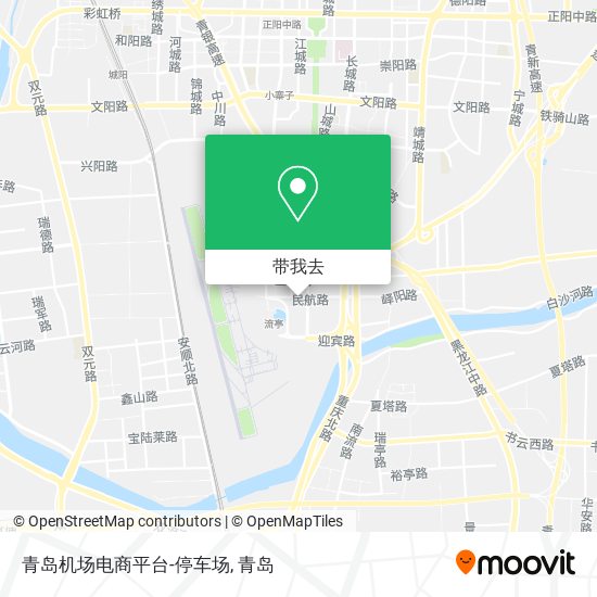 青岛机场电商平台-停车场地图