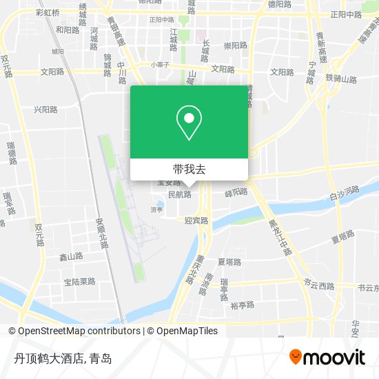 丹顶鹤大酒店地图