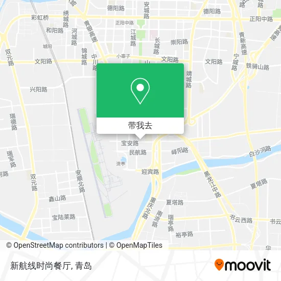 新航线时尚餐厅地图
