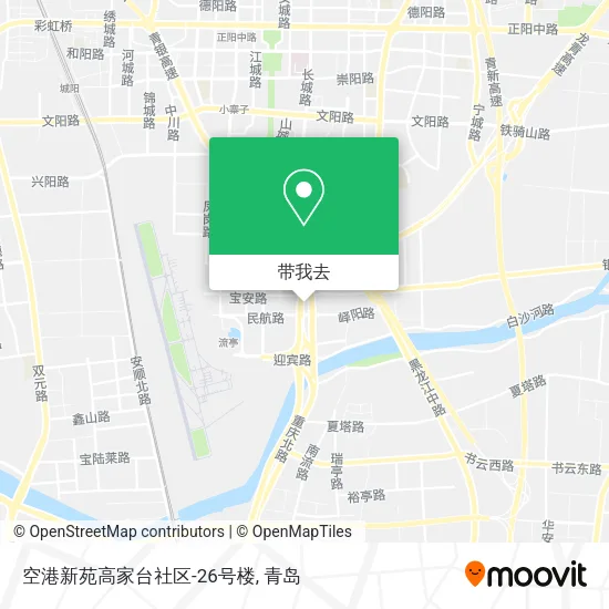 空港新苑高家台社区-26号楼地图