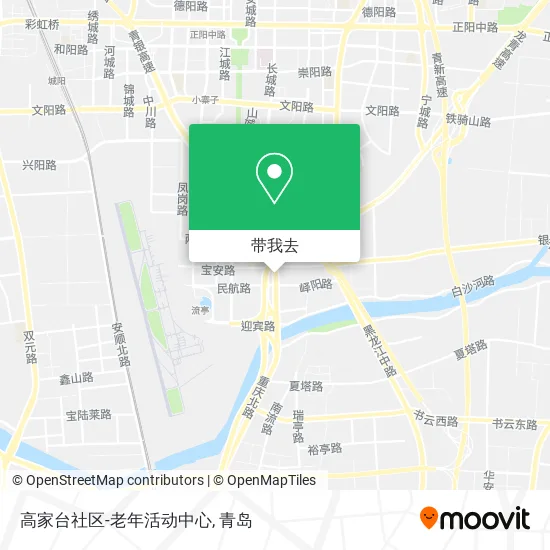 高家台社区-老年活动中心地图