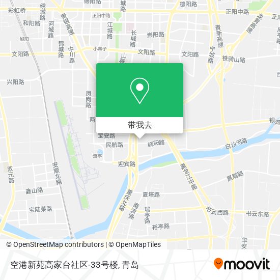 空港新苑高家台社区-33号楼地图