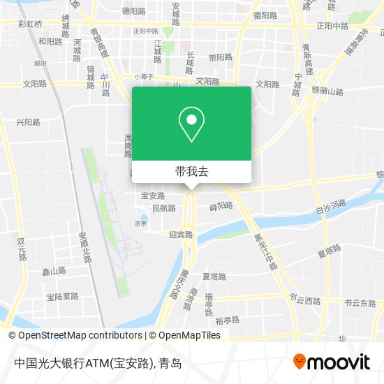 中国光大银行ATM(宝安路)地图