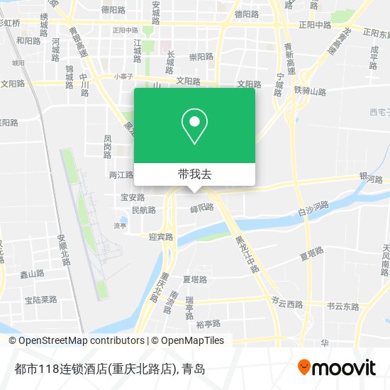 都市118连锁酒店(重庆北路店)地图