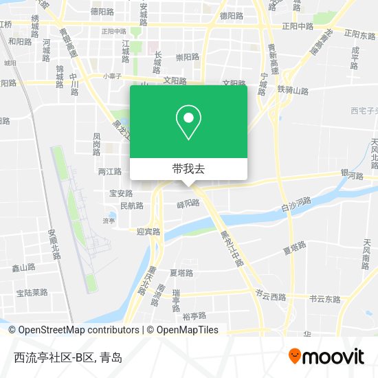西流亭社区-B区地图