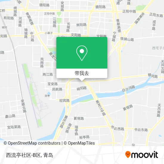 西流亭社区-B区地图