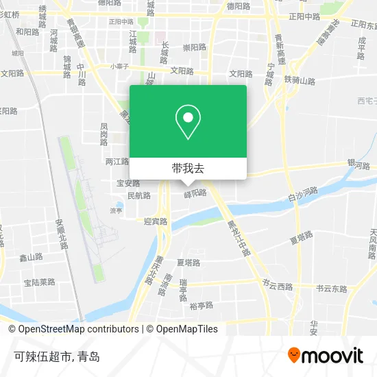 可辣伍超市地图